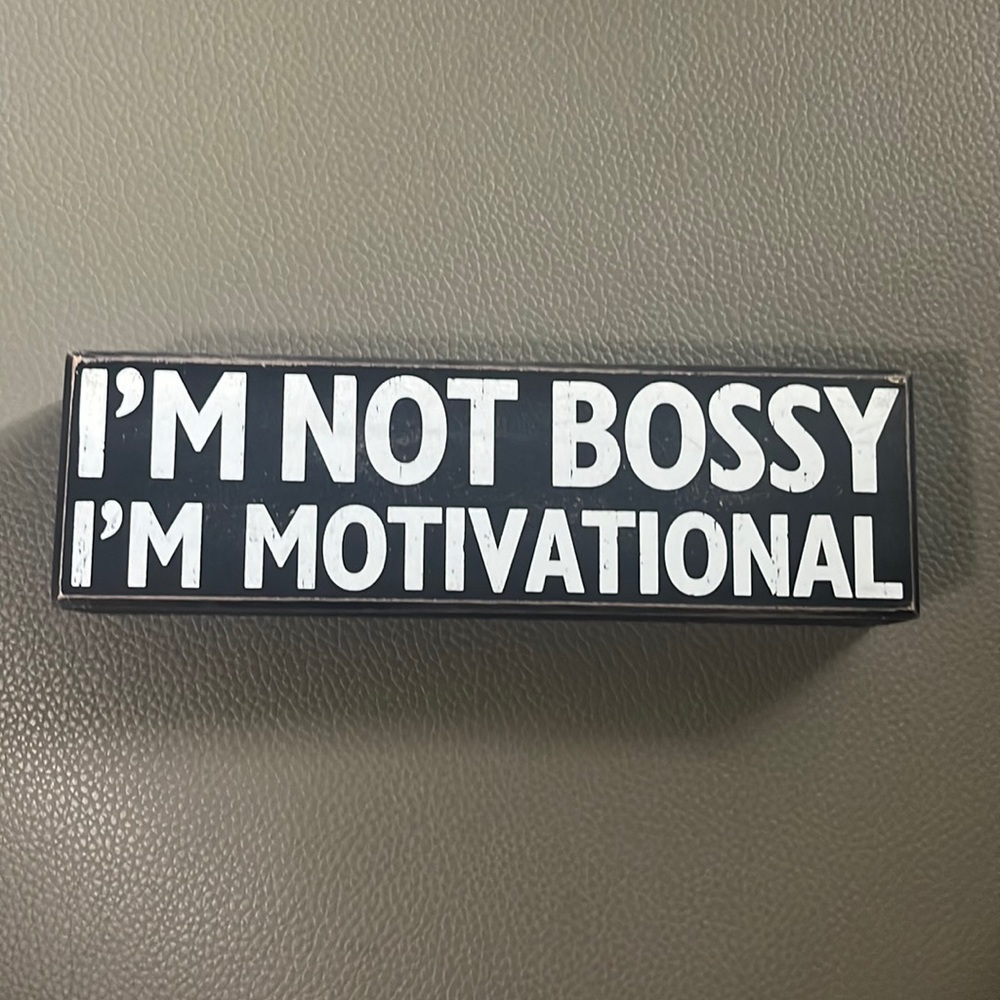 Small Inspirational Message Frame